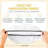BREADLYST - Pack of 2 premium covers for proofing basket,