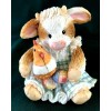 ENESCO MARY'S MOO MOOS - PATTY (COW GIRL W/ HEN ON LAP)~~