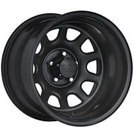 Black Rock D Widow 15x10 Black Wheel/Rim 5x5.5 with a -44mm Offset and a 108.71 Hub Bore. Partnumber 942515537