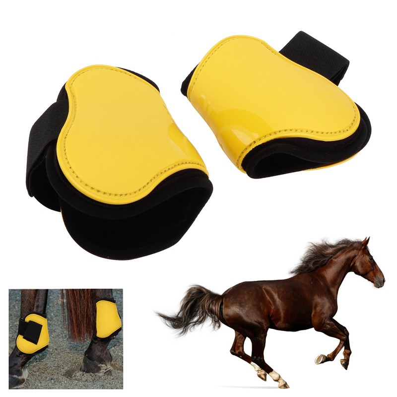 Horse Tendon Boots 4 PCS Protective Comfortable and Adjustable Boots