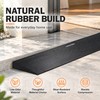**Cuttable Natural Rubber Threshold Ramp – 1.2" & 1.6" Height