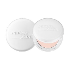 ABOUT TONE Sebum Cut Powder Pact 0.28oz - Extreme Sebum Control Pressed Powder Compact with Mirror and Puff Non-Dry Oil Cut Ultra-Fine Texture Face Makeup Finishing Setting Fixing Longlasting Vegan