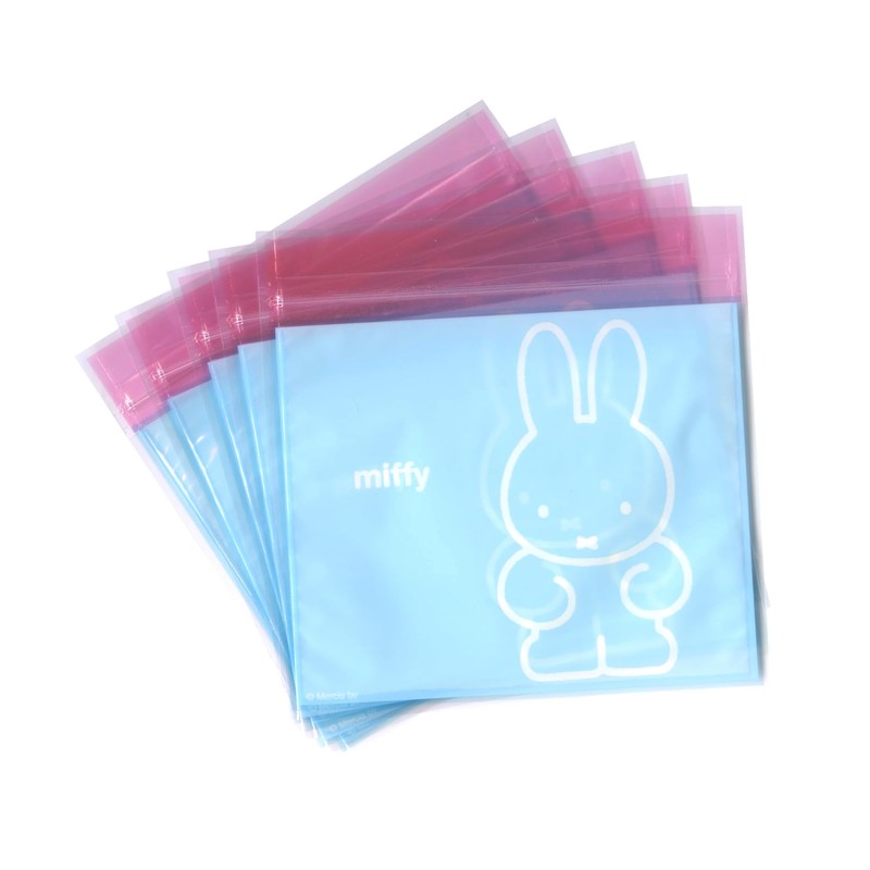 BM-241 Zipper Bag, Miffy, Wrapping Bag, Small Items, Candy Box,