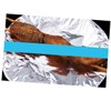 ORFOFE 3 Rolls Aluminum Foil Paper Roll Baking BBQ Foil