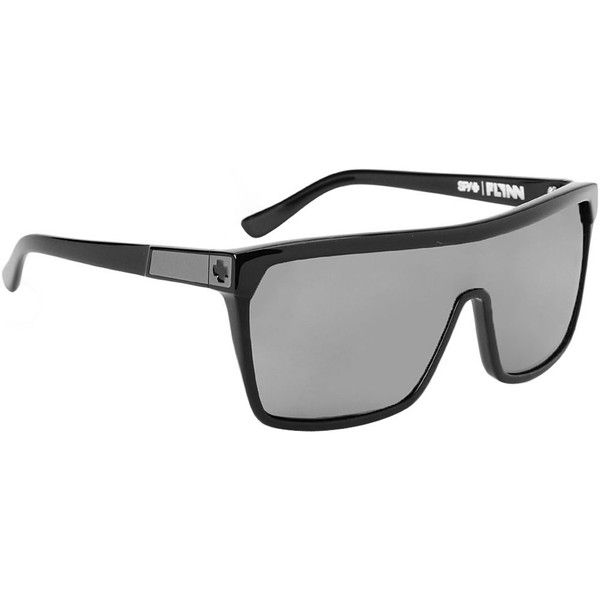 Spy Flynn Sunglasses - Spy Optic Look Series Casual Wear Eyewear - Black with Matte Black/Grey / One Size Fits All