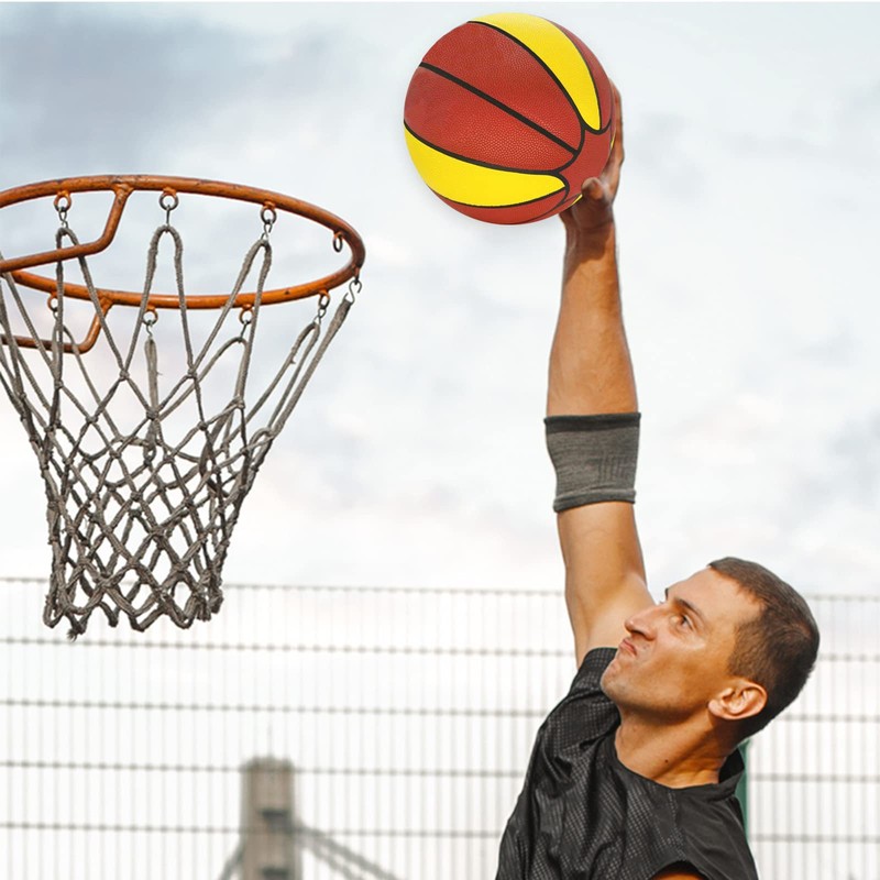 MINDCOLLISION 37" Oversized Training Basketball, Soft PU Leather, Builds Basic