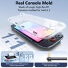 IINE Clear Storage Case for Switch 2 Console, Full-Body Hard