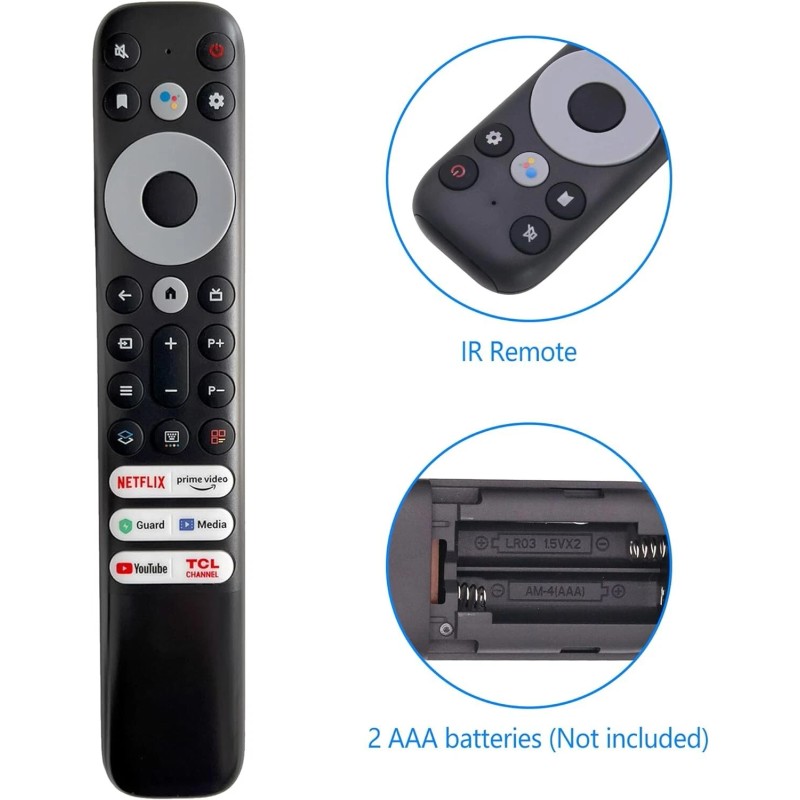 For TCL TCL RC902V (IR) Replacement Remote Control for TCL