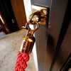 Rope Stanchion Decorative Stainless Steel Wall Plate Holder, CROWD CONTROL