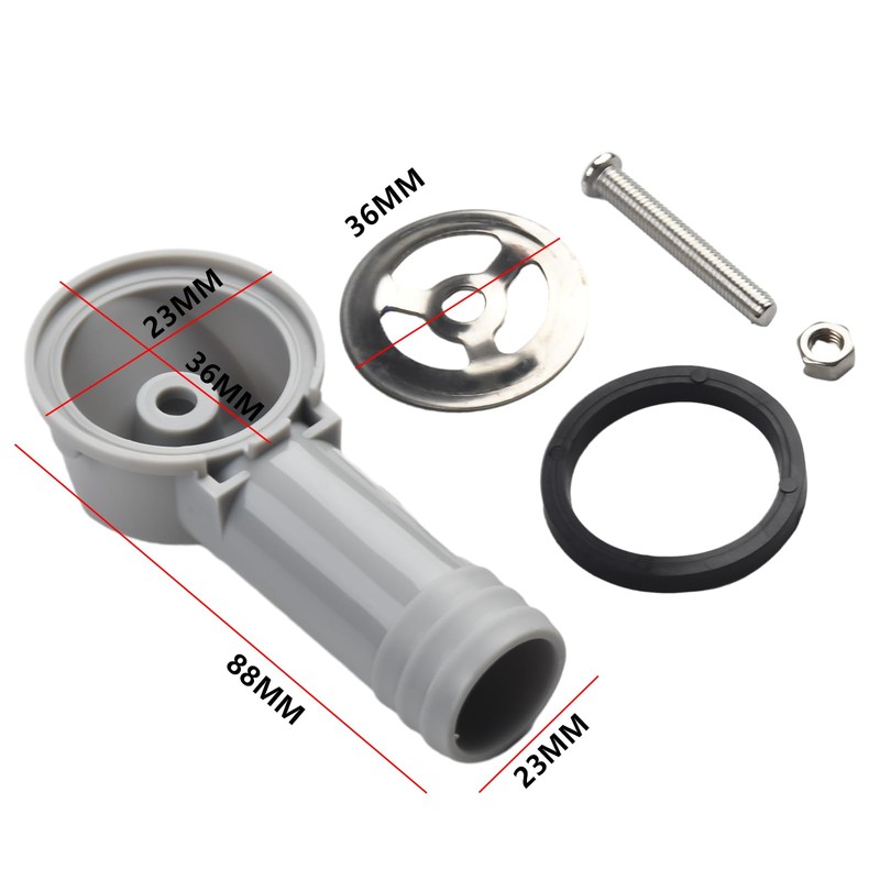 SPORTARC 125351 Overflow Pipes for Sink, Overflow Pipes for Kitchen