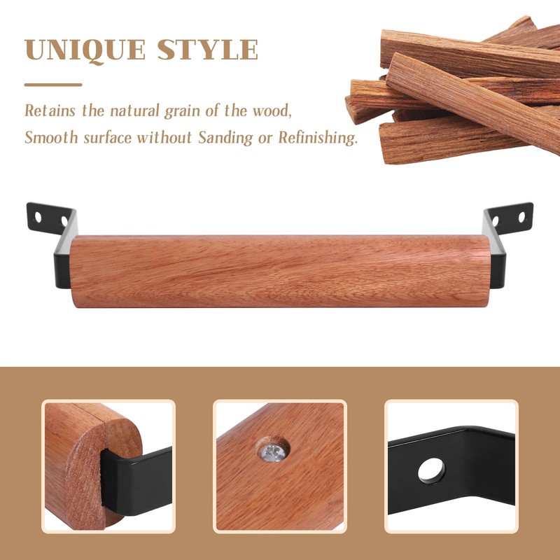 WRKAMA Handle Block Replacement for Large Green Egg,Complete 9in Handle