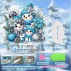 PWCTNT Diamond Painting Christmas, Table Decoration, Christmas, DIY Snowman Craft