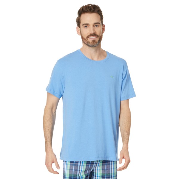 Tommy Bahama Men's Pj Top SS, Blue, Medium