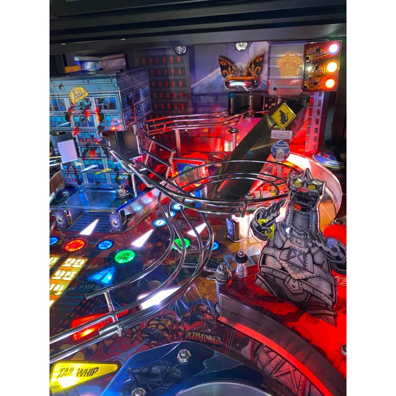 ULEKstore Godzilla and UFO Sightings - Proceed with Caution Sign