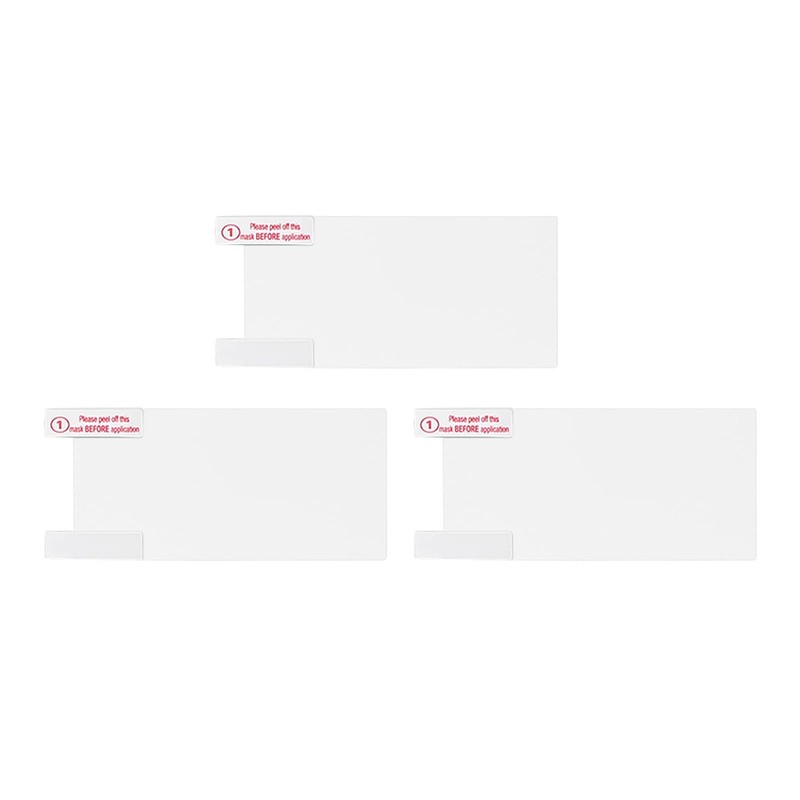 3 x Screen Protector, PET Ultra Clear Screen Guard Film