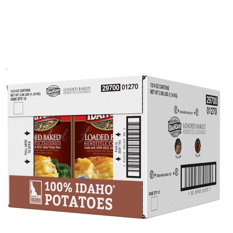 Idahoan Loaded Baked® Homestyle Casserole, 4 oz (Pack of 12)