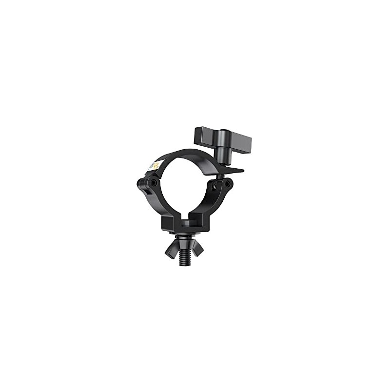 Global Truss Pro Half Coupler Black 100G SWL Lighting Clamp
