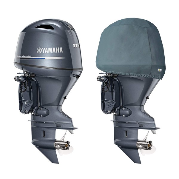 Oceansouth Custom Fit Storage Covers for Yamaha in-LINE 4 CYLINDER1.8L Outboards F115, F130A