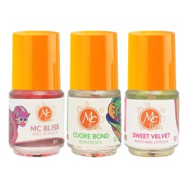 Pack 3 Basicos Primer + Nivela Ph + Aceite Cuticula Mc Nails