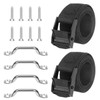 Swpeet Tie Down Strap for Boats, Luggage Belt, Cars