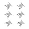 100pcs Terminal Marker Carrier 35mm DIN Rail Installation Universal UK