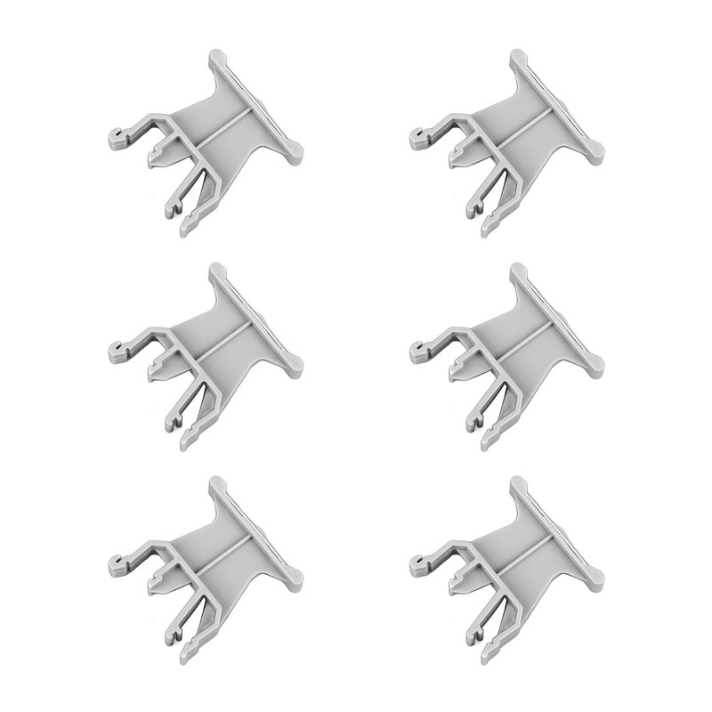100pcs Terminal Marker Carrier 35mm DIN Rail Installation Universal UK