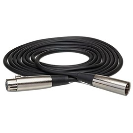 Hosa XLR-102 XLR3F to XLR3M Balanced Interconnect Cable, 2 Feet