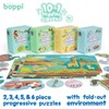 Progressive 10-in-1 Puzzles for Toddlers from 18 Months - Dinosaur