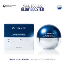 Crema Facial Despigmentante Glow Booster Con Pdrn Glutanex