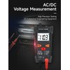 Aicevoos Multimeter Digital Multimeter, 4000 Counts DC AC Voltmeter Electrical
