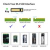 Simplecom SA207 mSATA + M.2 (NGFF) to SATA 2 in