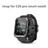 yiqungo strap for PUREROYI C20 Pro Smartwatch, band for C20pro