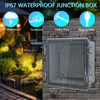 IP67 Waterproof Junction Box, ABS Plastic Electrical Enclosure with Stainless