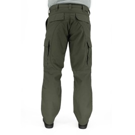 LAPG Atlas BDU Tactical Cargo Pants for Men with Stretch Tech System, Mid-Rise, Athletic Fit Men’s Work Hiking Pants, Od Green, 34 x 30