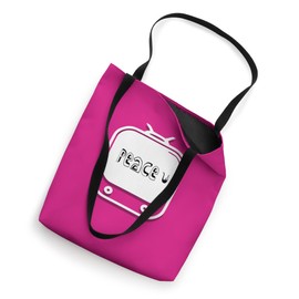 Peace Pipe TV Channel Tote Bag