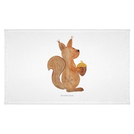 Mr. & Mrs. Panda Guest Towel Squirrel Christmas Time – Gift, Good Slide, New Year, Advent, Terry Towel, Christmas Decoration, Christmas Greeting, Guest Towel, Travel Towel, Children's Towel, Christmas Eve