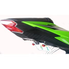 Sportbike Lites NINJA ZX6R FENDER ELIMINATOR KIT w/ LED Turn Signals 2009-2022 ZX-6R - SMOKE