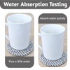 8 Pieces Coasters for Drinks,Braided Coasters Heat-Resistant for Home Coffee