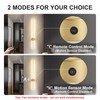 Motion Sensor Battery Operated Wall Sconce Set of Two -