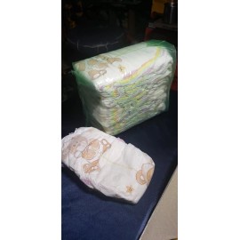 Kidgets Premium Diapers, Size: 3 (16-28 Lbs), 14 diapers/ package (over stock)