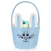 Woven Easter Baskets Bunny Woven Baskets with Handles Easter Eggs