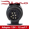 Dino 130007 Short Trailer Adaptor 13-Pin to 7-Pin