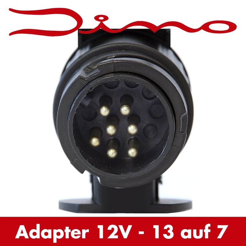 Dino 130007 Short Trailer Adaptor 13-Pin to 7-Pin