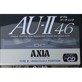 AXIA AU-II 46 Cassette Tape, 46 Minutes, Axia Hypoji AU-2