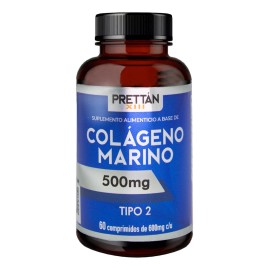 Suplemento en comprimidos Prettan XIII Nutricionales Colágeno Marino de Colágeno hidrolizado tipo2 x 600mg