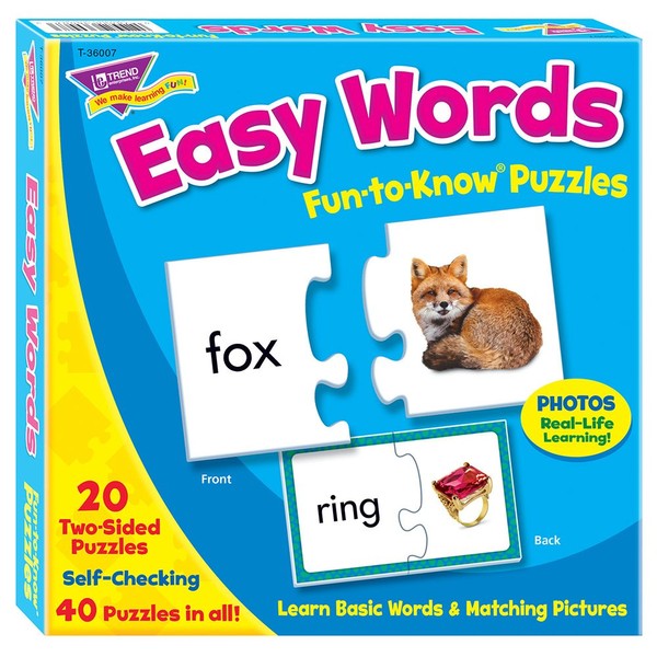 Fun-to-Know® Puzzles: Easy Words