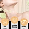 Quhoxdye Neck Tape Lifting Invisible,Neck Face Lifting Tapes Invisible Firming,Instant