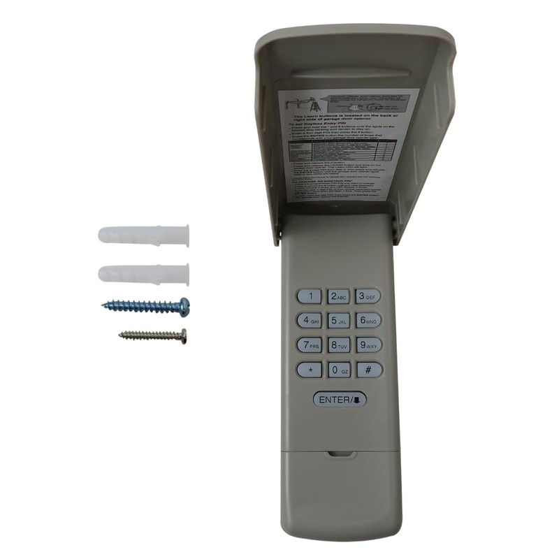 Garage Door Opener Remote Keypad for Chamberlain 248735, 248754, 48930D,