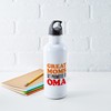 CafePress Promoted To Oma Drinkware Water Bottle 1.0L (34 oz)