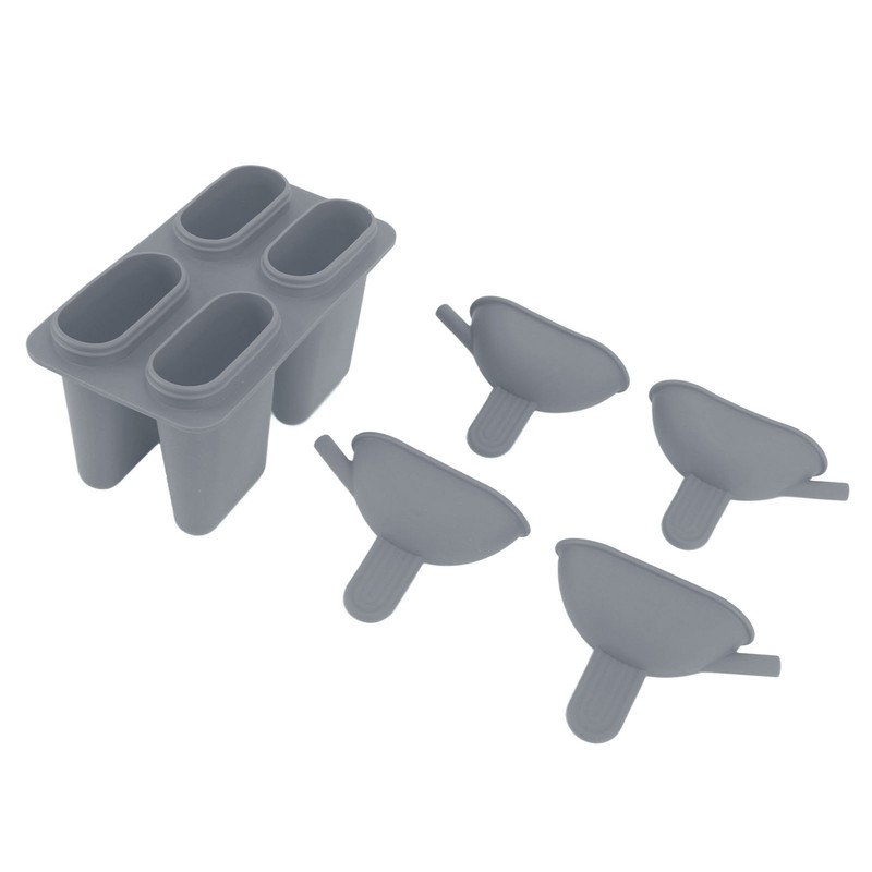 Ice Cream Mold Silicone Practical Portable DIY Ice Pop Maker